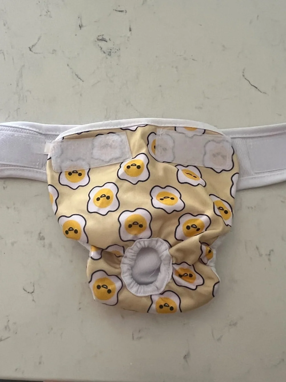 Doggy Washable/Reusable Diapers Set of Three Size small multiple colors